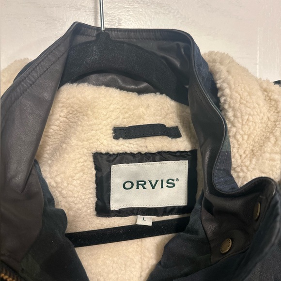 Orvis Waxed Cotton Plaid Jacket - Picture 5 of 5